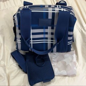 Dagne Dover Small Landon in Blue Plaid